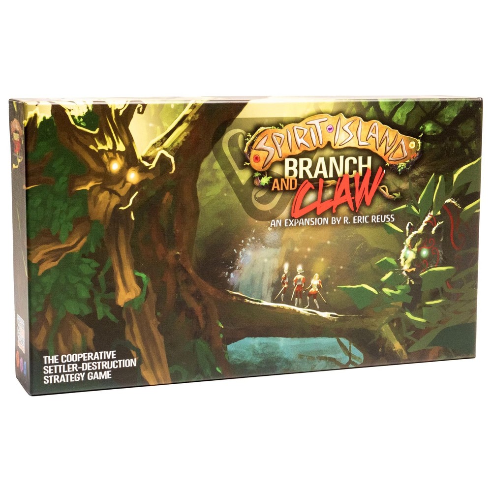 Spirit Island Branch and Claw Expansion with New Spirits and Adversaries