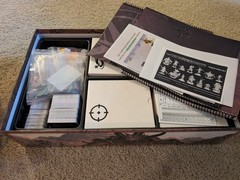 Crimson Scales 1st Printing +Trail of Ashes + ALL Minis RARE Gloomhaven