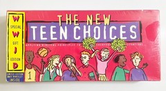 Vintage The New Teen Choices Biblical Principles Board Game-Rainfall 1996