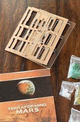 Terraforming Mars Board Game Plus Acrylic Player Card Overlays
