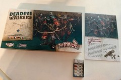 Zombicide Black Plague Deadeye Walkers CARDS MANUAL & BOX ONLY S2
