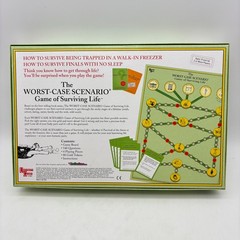 Worst Case Scenario Game of Surviving Life COMPLETE University Games 2006 Cards