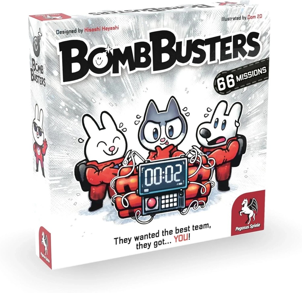 Bomb Busters Cooperative Board Game Pegasus Spiele NEW