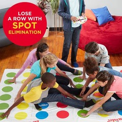 Hasbro Gaming Twister Ultimate: Bigger Mat, More Colored Large, Multicolor