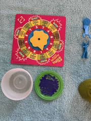 Vintage Slime Monster Board Game. Mattel 1977 – 2387. Near Complete. RARE.
