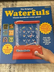 Original Waterfuls Classic Handheld Water Game – 6 Interchangeable Back Panels