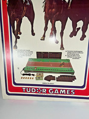 1970s TUDOR Photo Finish Horse Track Racing Board Game Fun Parlor Party Game
