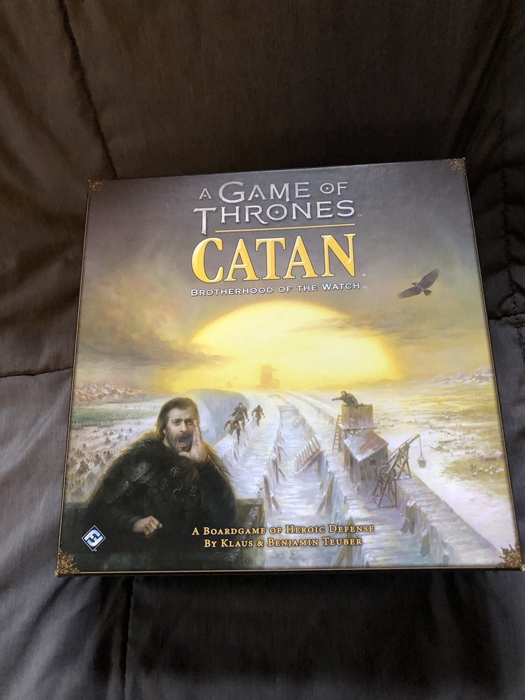 Catan Game of Thrones Brotherhood of the Watch Board Game Complete 2017