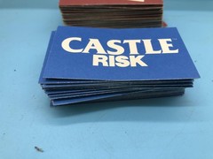 Vintage Parker Brothers Risk & Castle Risk Strategy Board Game 2-6 Players 10+