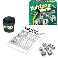 Winning Moves Yahtzee Words, Family Word Game Version of Yahtzee