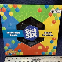 Stick Six Board Game – Simple Family Strategy 3D – Complete – Clean – Free Ship