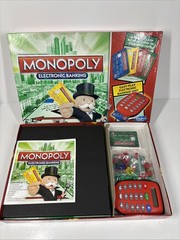 Monopoly Electronic Banking COMPLETE UNIT WORKS Hasbro 2013 Bank Cards