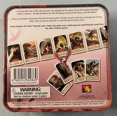 Asmodee Timeline Historical Events Card Game Tin Box Frederic Henry New Sealed