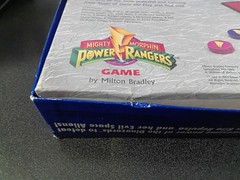 1993 Mighty Morphin Power Rangers board game By Milton Bradley
