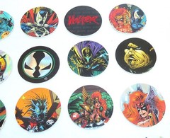 SPAWN Pogs Lot 23 Pogs + 5 Slammers Vintage Collectibles for Adults CANADA GAMES