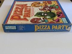 Pizza Party Board Game, Parker Brothers, Complete, 1987