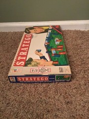 Vintage 1961 Milton Bradley Stratego Board Game Complete