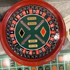 Waco Electro Roulette Vintage Game Set w/ Box Chips Mat Instructions