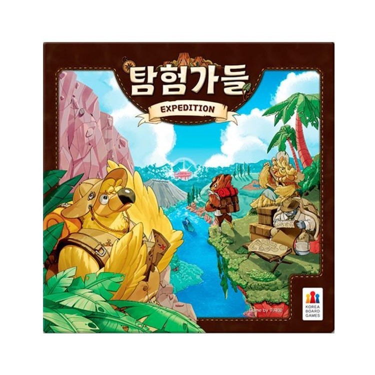 Expedition Korea Board Game Official Korean Version / NEW / Tracking