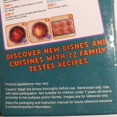 Wilder Toys MASTER CHEF Family Cooking Game Teach Kids To Cook, 22 Recipes