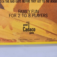 Cadaco Good Guys ’n Bad Guys A Game of the Old West Board Game 1973 #370 Vtg