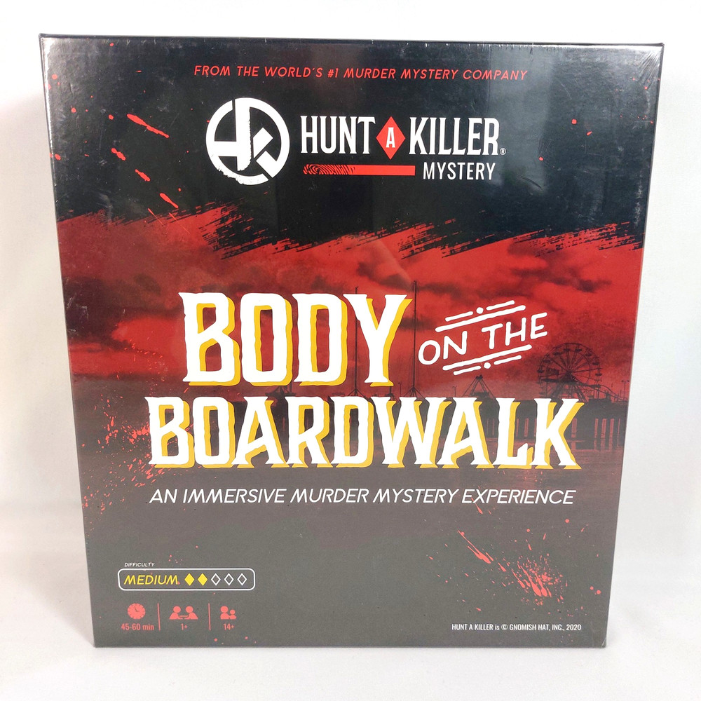 SEALED Hunt a Killer Body on the Boardwalk Immersive Murder Mystery Game Clues
