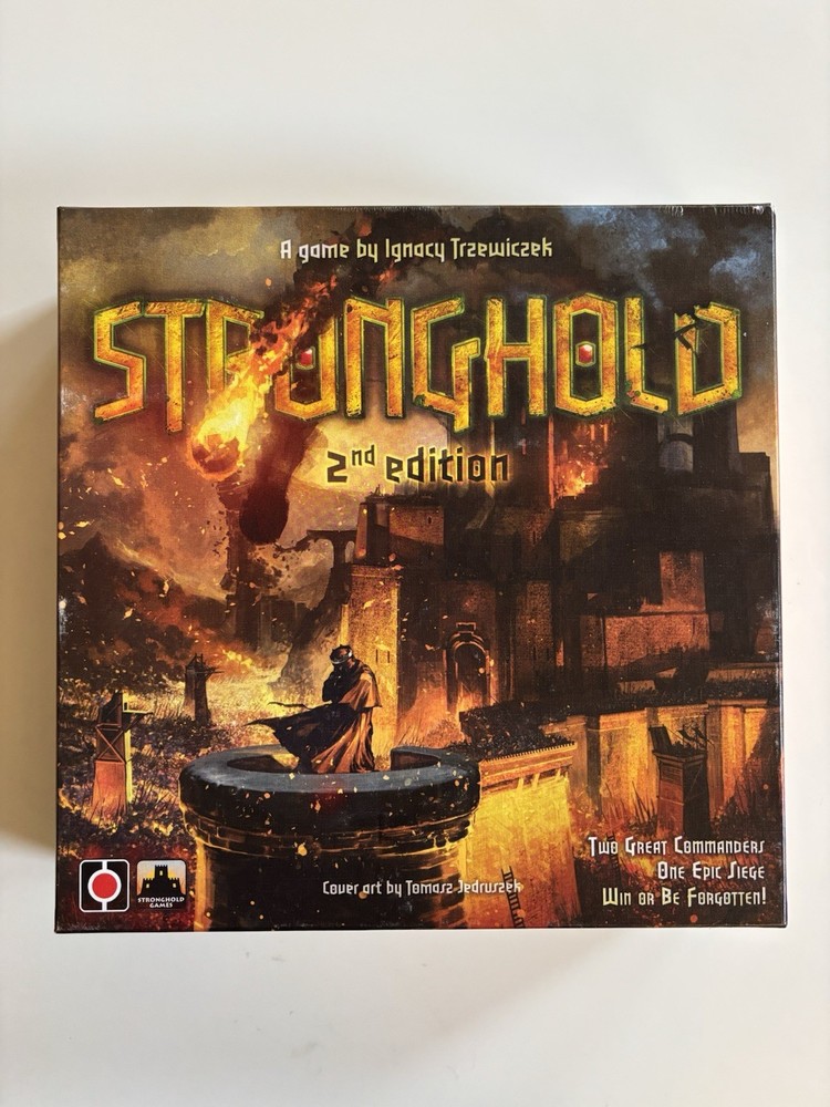 Stronghold Board Game 2nd Edition Open Box Sealed Parts 2015 Stronghold Games