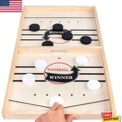 Fast Sling Puck Board Game Table Hockey Foosball Toys For Family Children*