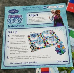 Disney Frozen Surprise Slides Wonder Forge Board Game 2014