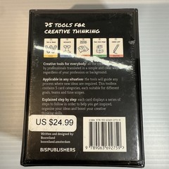 75 Tools for Creative Thinking A Fun Card Deck for Creative Inspiration 2013