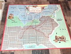 Vintage Milton Bradley American Heritage Game Civil War 1961 Complete Read