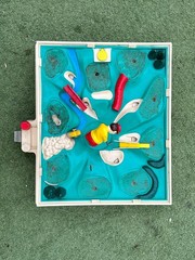 Vtg 1962 Hubley GOLFERINO Tabletop Mini Golf Game 995 Works!
