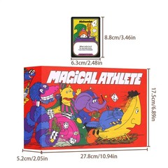 Magical Athlete Board Game – A Party Game of Pure Racing Chaos