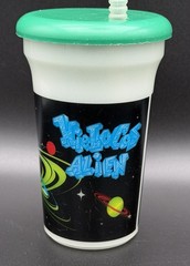 Classic Hielocos Coca-Cola Aliens 12 Oz Promotional Cup Crazy Bones–1990s Mexico