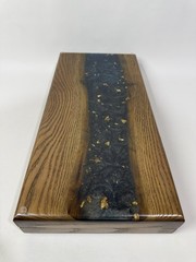 Luxury Wooden Backgammon with Epoxy Resin