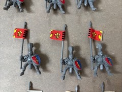 1992 Battle Masters Board Game Lot 9 Imperial Knights Figures Games Workshop MB
