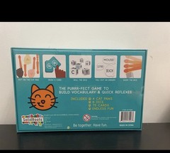 Solid Roots Cat-a-gories Game 2-4 Players 6+Wearable Cat Paws Dice & Topic Cards