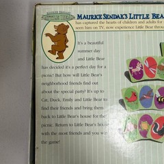 Little Bear Adventure Game Maurice Sendak 1999 Vintage Board Game Incomplete