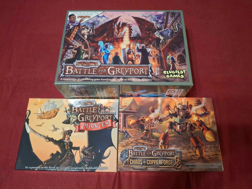 The Red Dragon Inn: Battle for Greyport with 2 expansions – see description