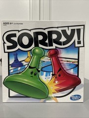 2016 Hasbro Sorry Board Game A5065 Sealed & Unopened Ages 6+ 2-4 Players