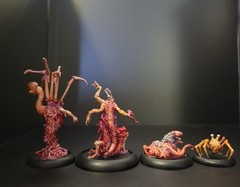 The Thing Board Game Alien Miniatures – Aftermarket – Fully PAINTED