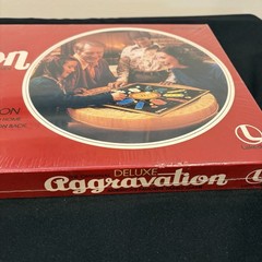 1977 Aggravation Deluxe Party Board Game #8321 Factory Sealed Cellophane Vintage
