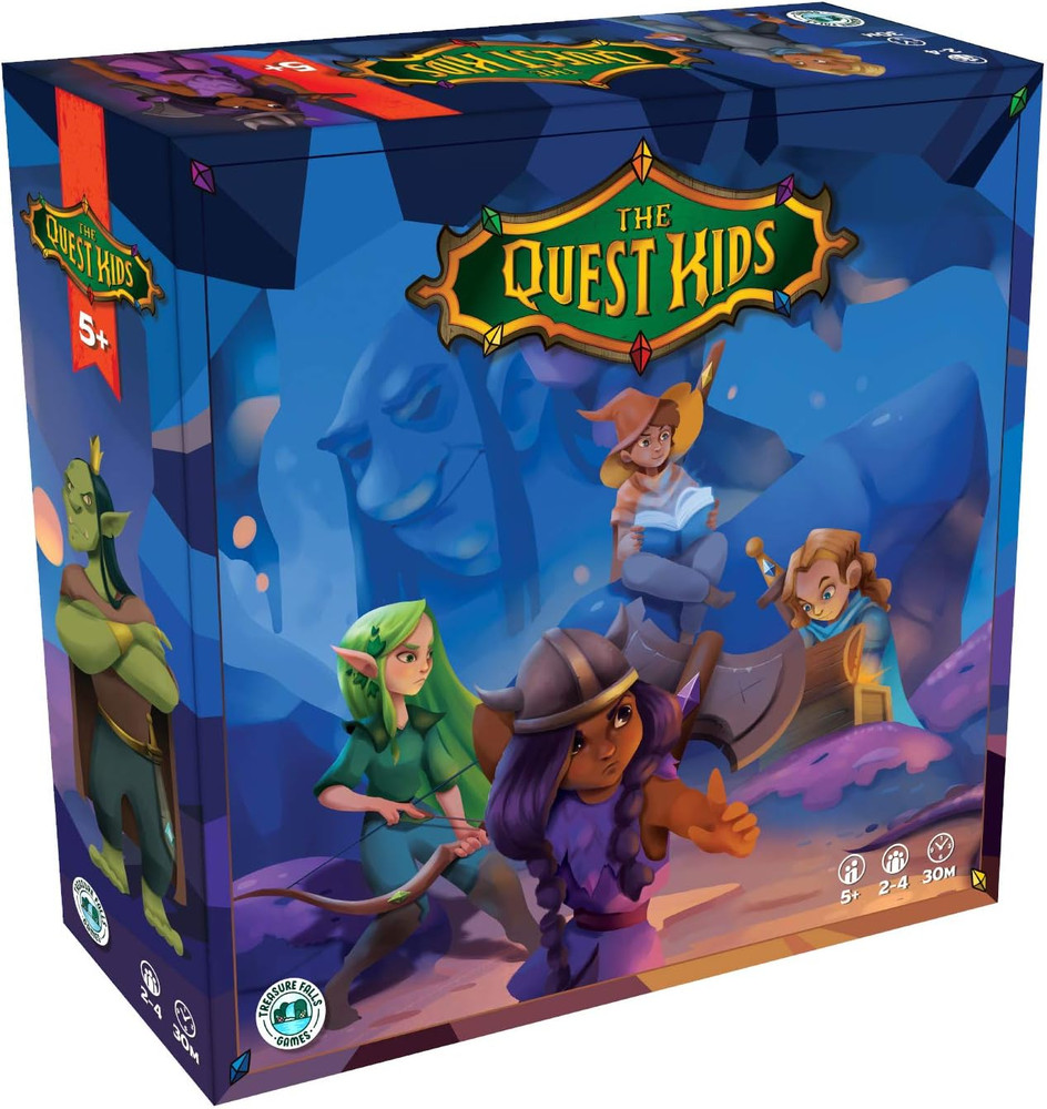Fantasy Themed Board Game for Kids Ages 5+, Family Fantasy Tabletop Adventure fo