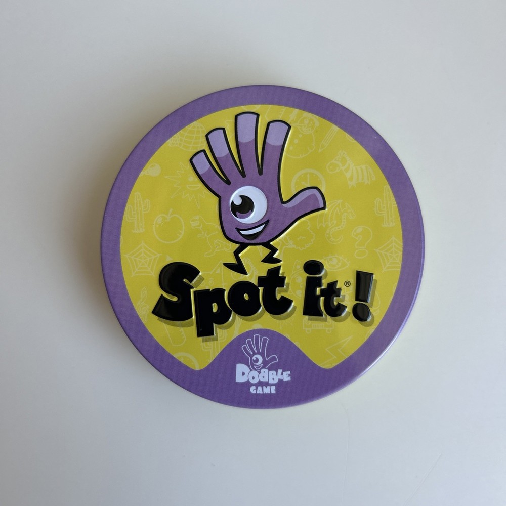 Spot It A Dobble Card Game. Complete With Rules!