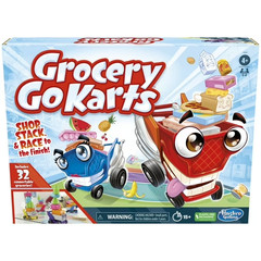 Grocery Go Karts Board Game for Kids Fun Preschool Racing Sorting Cyber Deal