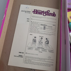 1988 Heart Throb Game Milton Bradley Bachelorette Party Fun VTG