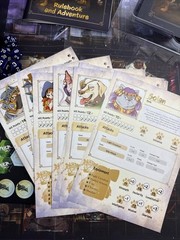 Animal Adventures Starter Set Dungeons Dragons Style Board Game Open Box