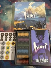 Iwari Deluxe Edition Kickstarter Board Game Thundergryph Games OOP