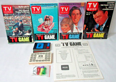Vintage TV GUIDE Trivia Game 10 to Adult 2+ Players by Trivia Inc 1984 Complete
