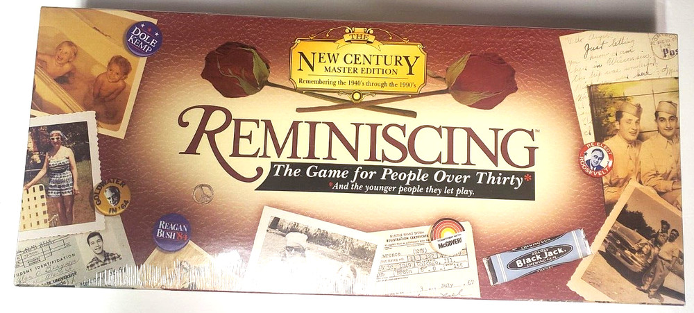 Sealed The New Century Master Edition “REMINISCING” The Game for people Over 30!